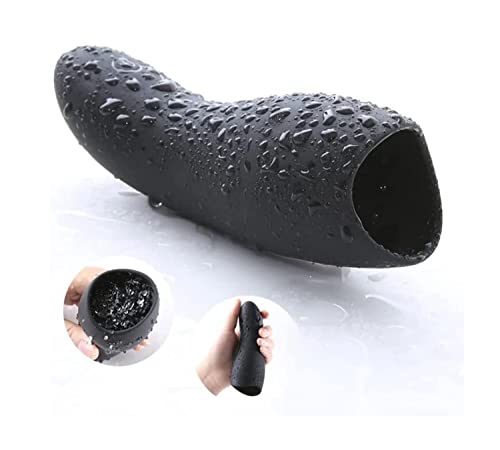 TINMICO Male Masturbator Cup Black 10 Speed Vibrator Penis Delay Trainer Massager Glans Stimulate Adult Sex Toys for Men,Gift for Men,TMC Gift,Male Masturbator