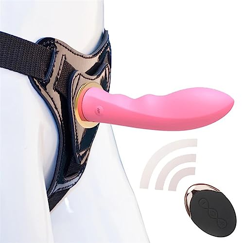 TINMICO Remote Control Vibrating Dildo Strap On Big Dildo Vibrators Adult Sex Toys for Women Lesbian,Random Color (Pink,Red,Yellow,Blue)