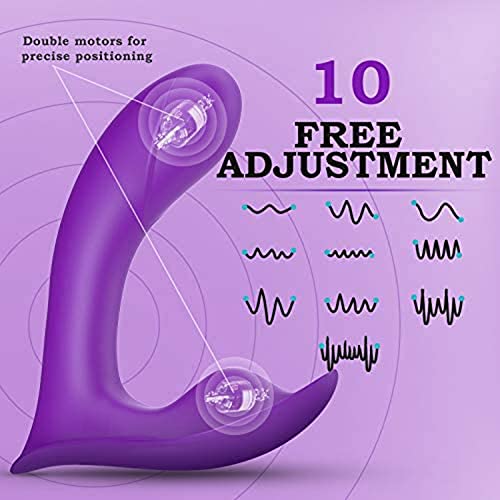 TINMICO Toys for Womens Sex Pleasure, Wearable Panty Vibrator Sex Toy with 10 Vibration Modes, Remote Control Adult Sex Toys Women Sex, Clitoral Vibrator G-spot Stimulation, Adult Sex Toys & Games