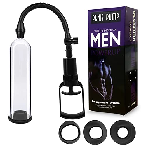 TINMICO Penis Pump Vacuum Pump for Penis Enlargement Male Enhancement Erection,SUS Penis Pump Male Masturbator,Gift for Man,Couble