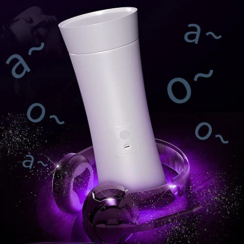 TINMICO 2in1 Automatic Male Masturbator Cup Dual Channel, Sex Toy for Men,Gift for Men