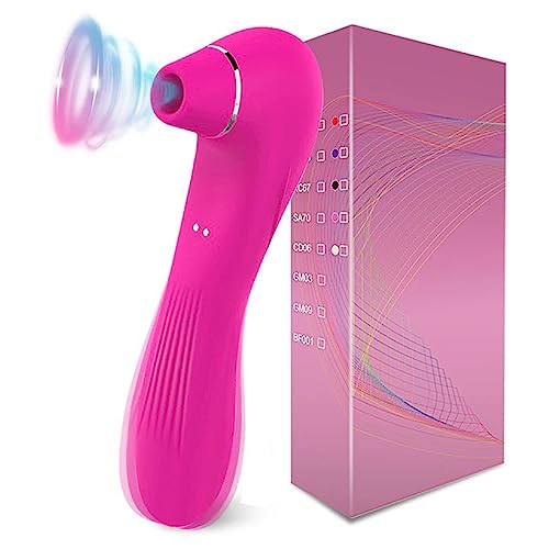 TINMICO Clitoral Sucking Vibrator Sex Toy for Women Clitoris Stimulator Dildo Vibrating Female,Random Color (Red,Purple,Black) (Purple)