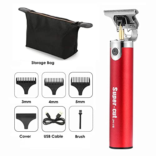 TINMICO Electric Hair Clippers for Men T Liner Clipper Barber Professional Hair Trimmer Cordless 0.1mm Baldhead Finish Haircut Machine,Electric Cord Cordless Beard Hair Trimmer