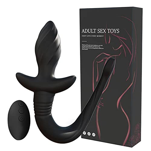 TINMICO Dog Tail Dog Anal Vibrator for Women Wireless Remote Dildo Anal Plug, 7 Vibrator Modes, Sex Toys for Adults G-spot,Gift