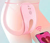 TINMICO Remote Control Vibrating Panties, TMC Bluetooth Butterfly Wearable Dildo Vibrator for Women Wireless APP, Gift for Couble, Women