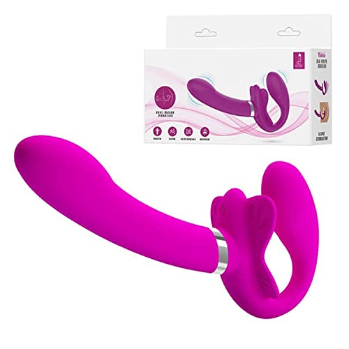 TINMICO Wearable Vibrator Remote Control Double Heads Dildo G-spot Clit, Female Masturbator Sex Toys for Woman Lesbian, Sexy Toys Vagina Masturbation 12 Speed.