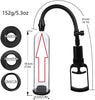 TINMICO Penis Pump Vacuum Pump for Penis Enlargement Male Enhancement Erection,SUS Penis Pump Male Masturbator,Gift for Man,Couble