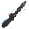 TINMICO Silicone Anal Vibrator G-spot Anal Sex Toy for Men Women, Vibrating Anal Beads Plug Electric Shock, 10 Frequency Vibration, 3 Frequency Electric Shock Rechargeable,Gift for Men,Couble