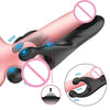 TINMICO Penis Delay Trainer Erection Exerciser Glans Stimulater Massager Mens Vibrator Masturbator Toys for Men,3 Massage Points Vibrating Penis Ring