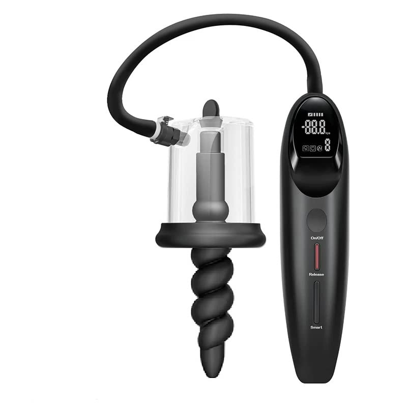 TINMICO Smart Pump Vacuum Sucking, Massage Prostate Stimulator Anal Pump Butt Plug Adult Sex Toys,Gift for Man Women.