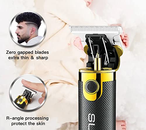 TINMICO Hair Trimmer T9 Mens Electric Hair Clipper Professional Hair Cutting Machine T9 Metal Shell Barber Trimmer for Men,Machine Haircut Machine Rechargeable