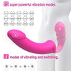 TINMICO Vibrator Female Strap on Women to Men Remote Control Strap-On Vibrating Dildo G-Spot Clitoris Adult Sex Toys for Couple,Random Color(Pink, Purle) (Purle)