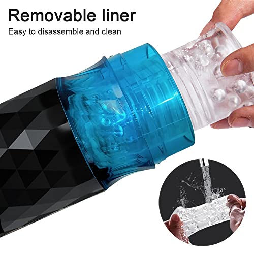 TINMICO Masturbation Cup, Automatic Male Masturbator Telescopic Rotation, Silicone Cup, Sex Machine for Men,TMC Gift