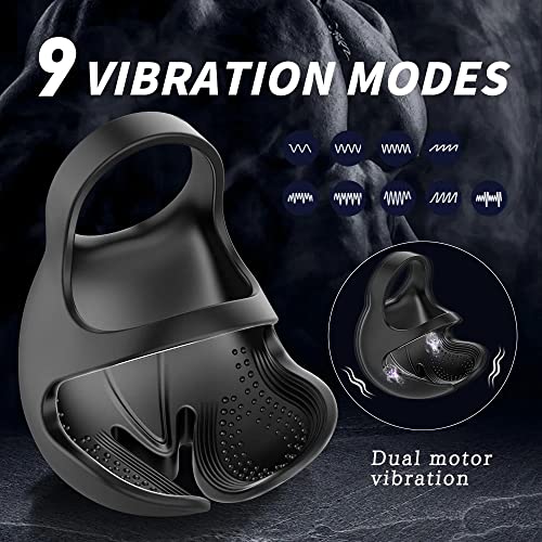 TINMICO Vibrator Cock Ring,Toys for Men Couple Penis Ring, Male Masturbators, Sex Toys for Adult Couples