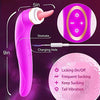 TINMICO Adult Toys Vibrating Modes Dildo, G Spot Vibrator Nipple Clitoral Stimulator for Women Pleasure,Sucking Sex Toys 3 in1 for Women,Gift TMC