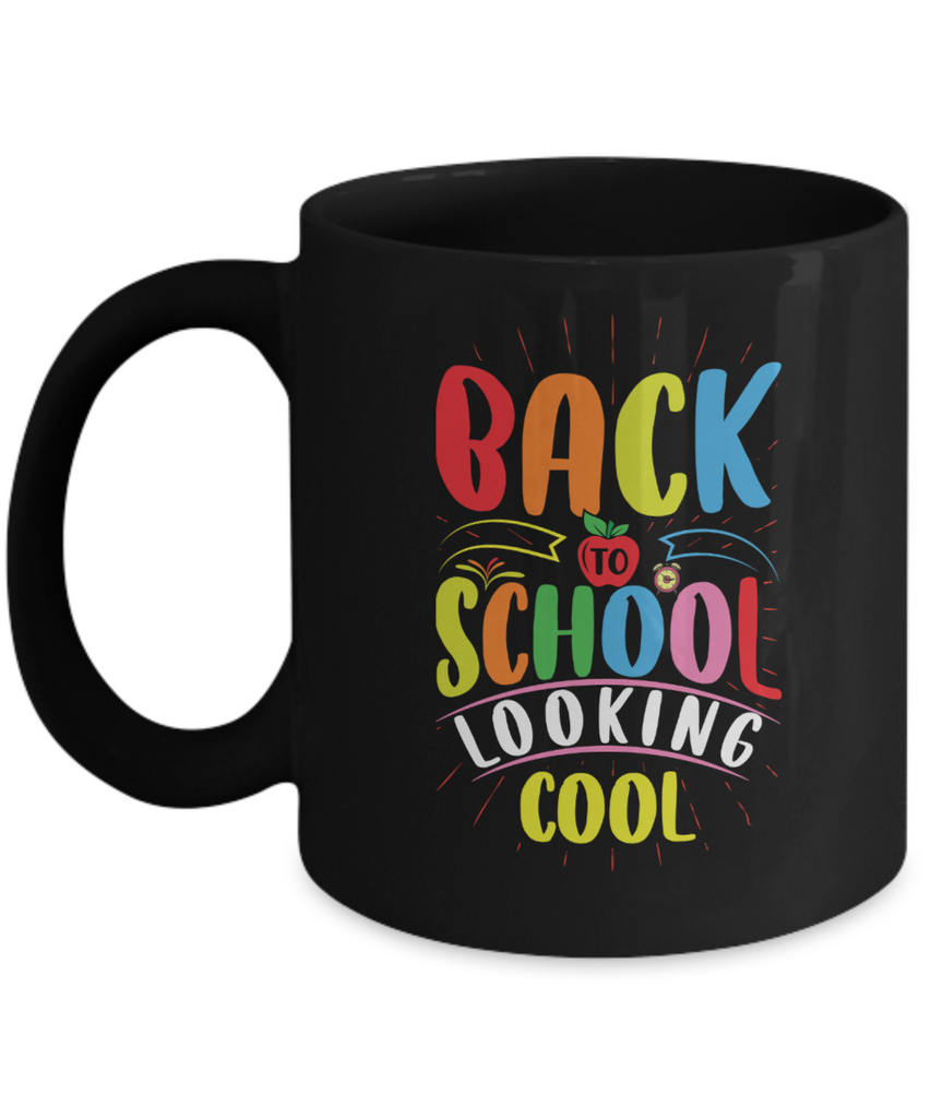 Back to School Mug Teacher Student Gift College 11 oz Ceramic Cup tinmico