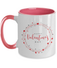 Beautiful hearts for valentines day mug tinmico