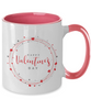 Beautiful hearts for valentines day mug tinmico