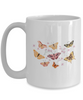 Butterfly Mug, Butterfly Coffee Mug, Butterfly Gifts for Women Unique, Personalized Butterfly Coffee Cup With Name, Butterflies Gift, 15oz Mug, ma tinmico