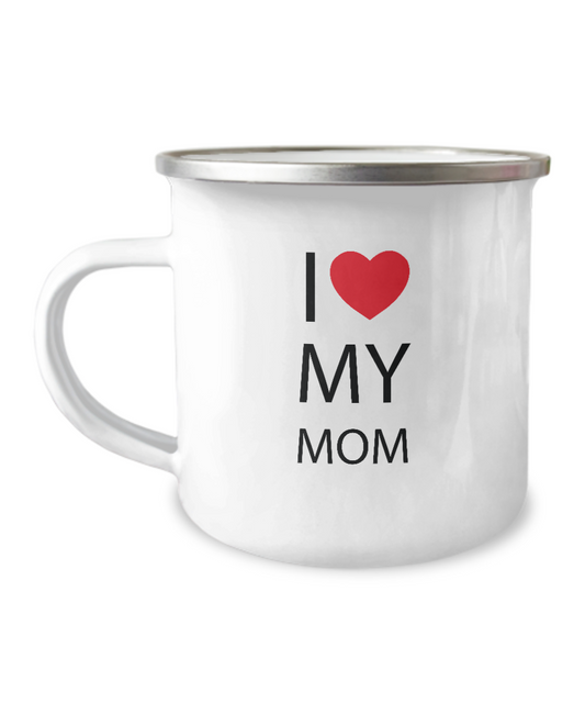 Camper Mug,I Love My Mom,Mom Travel Mug for Mom for Mother's Day - Floral Mother's Day Gifts For Mom - Cute Mom Travel Mug for Her - Floral Tumbler Gift For Mothers Day,TinMico Mug tinmico