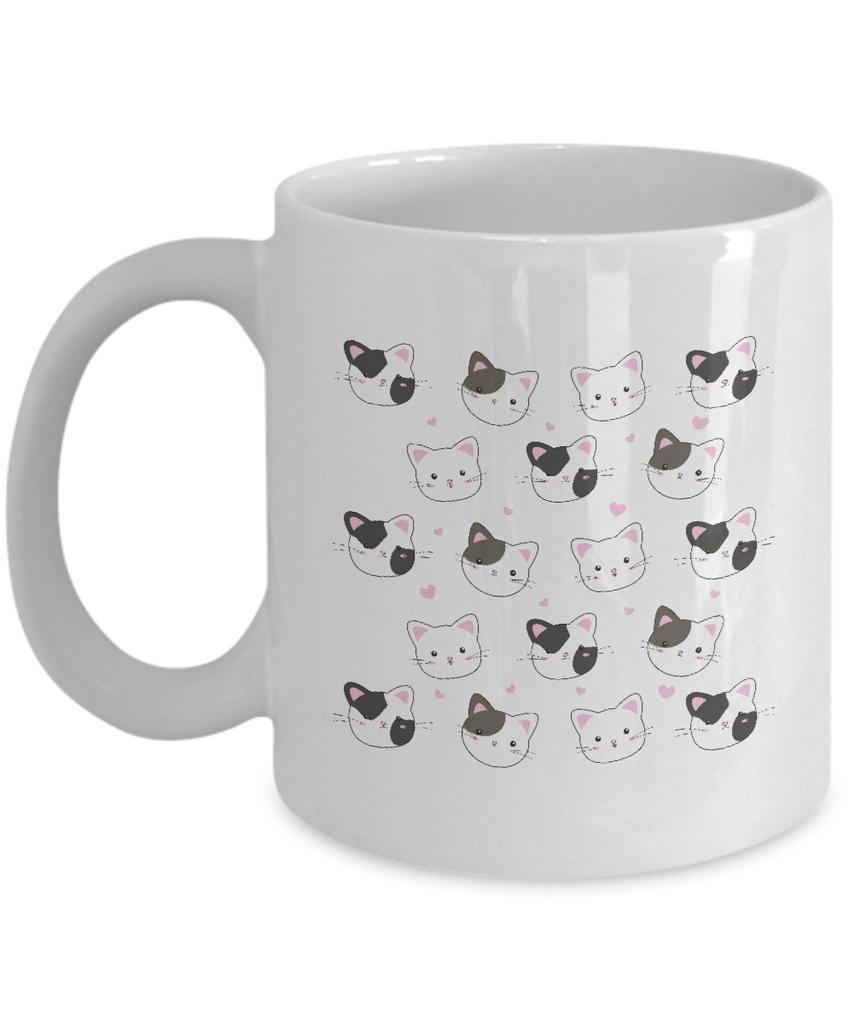 Cat Funny Coffee Mug 11oz - Christmas Gift Idea for Cat Lovers tinmico