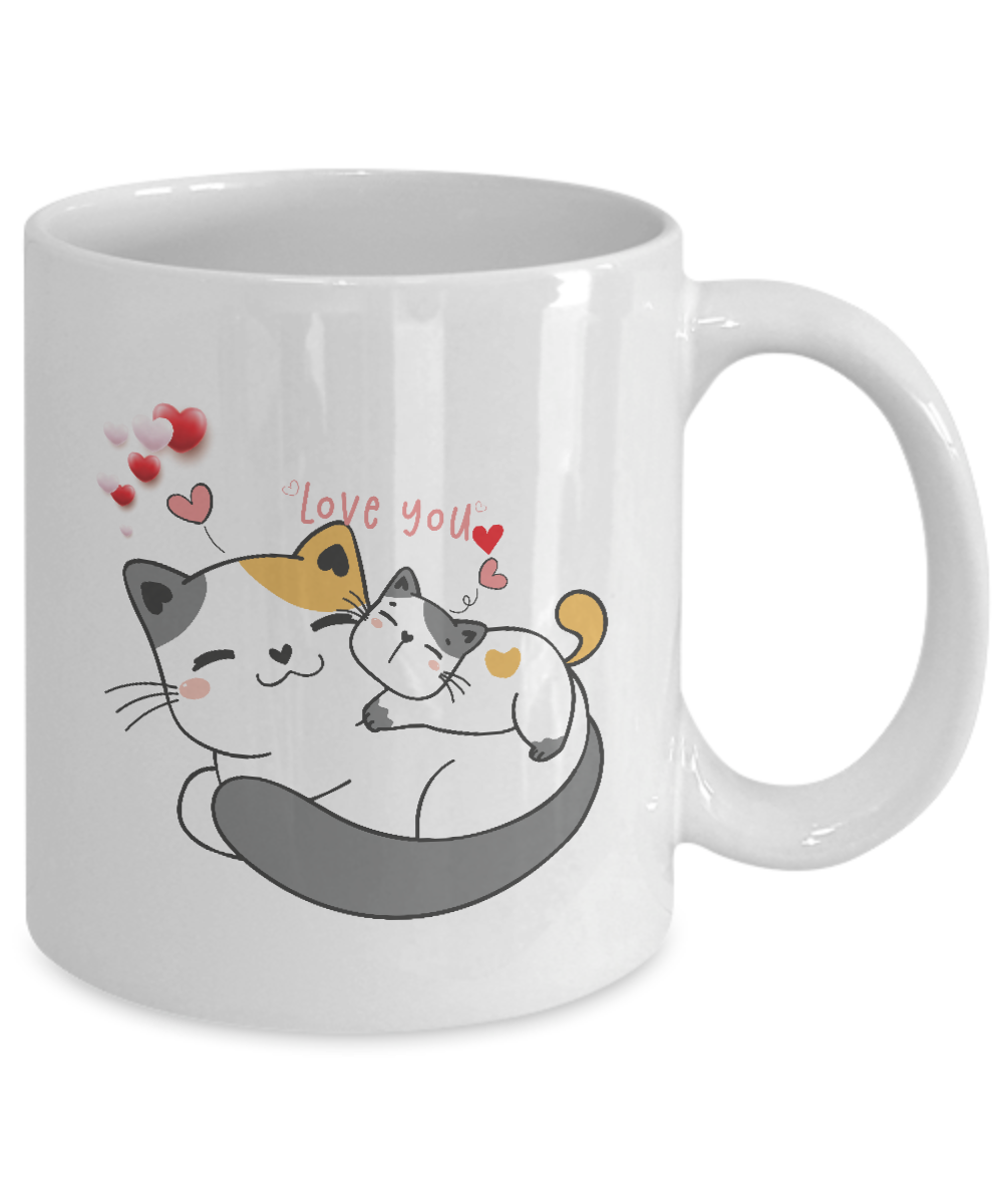 Cat Lovers Mug, Mug Cat Sayings, Funny Cup,Mug Coffee 11oz tinmico