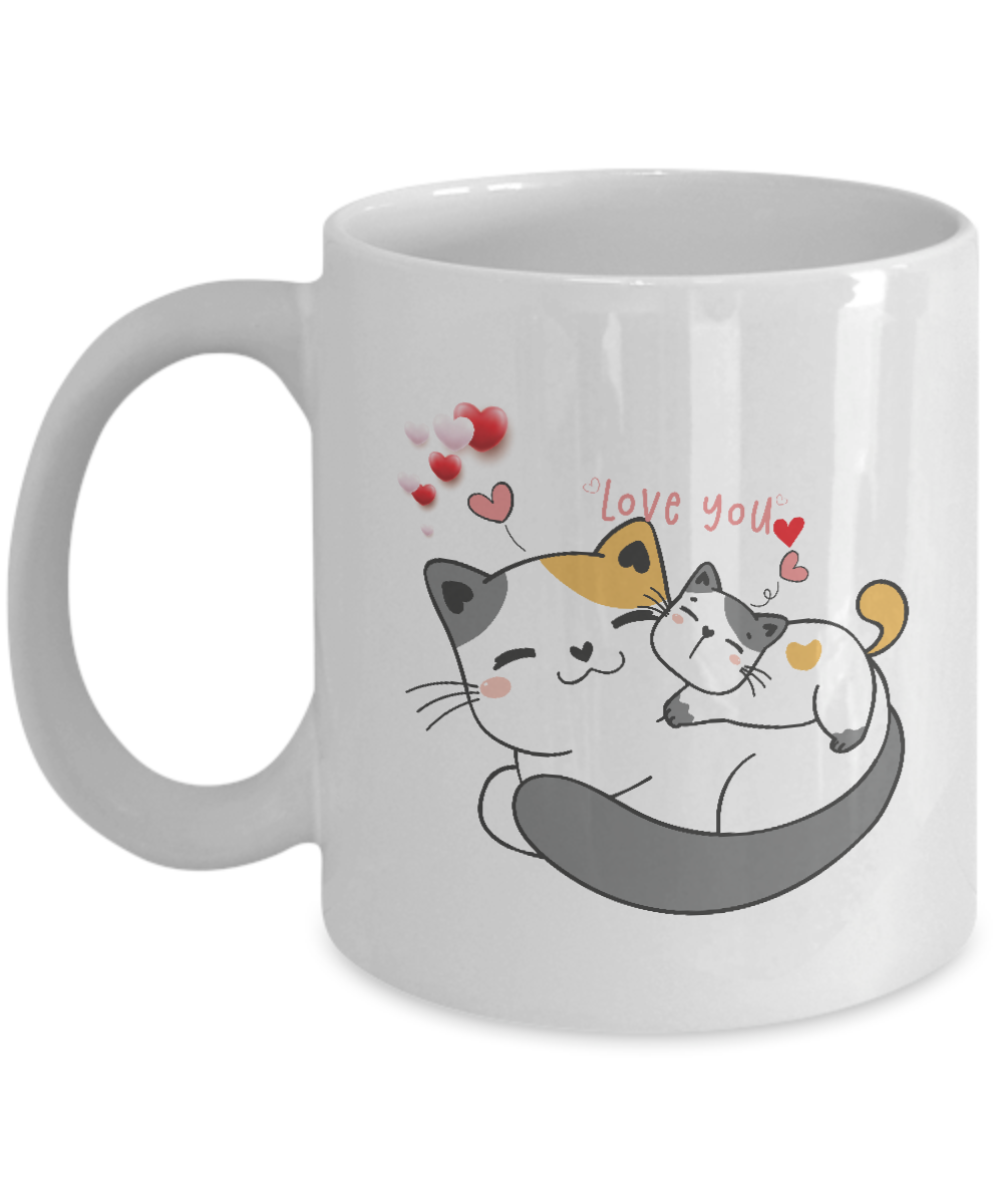 Cat Lovers Mug, Mug Cat Sayings, Funny Cup,Mug Coffee 11oz tinmico