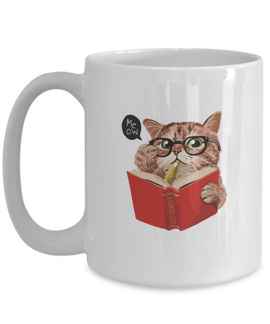 Cat Mug, Cat Gift, Cat Owner Gift, Funny Cat Coffee Mug, 15oz Mug, ma tinmico