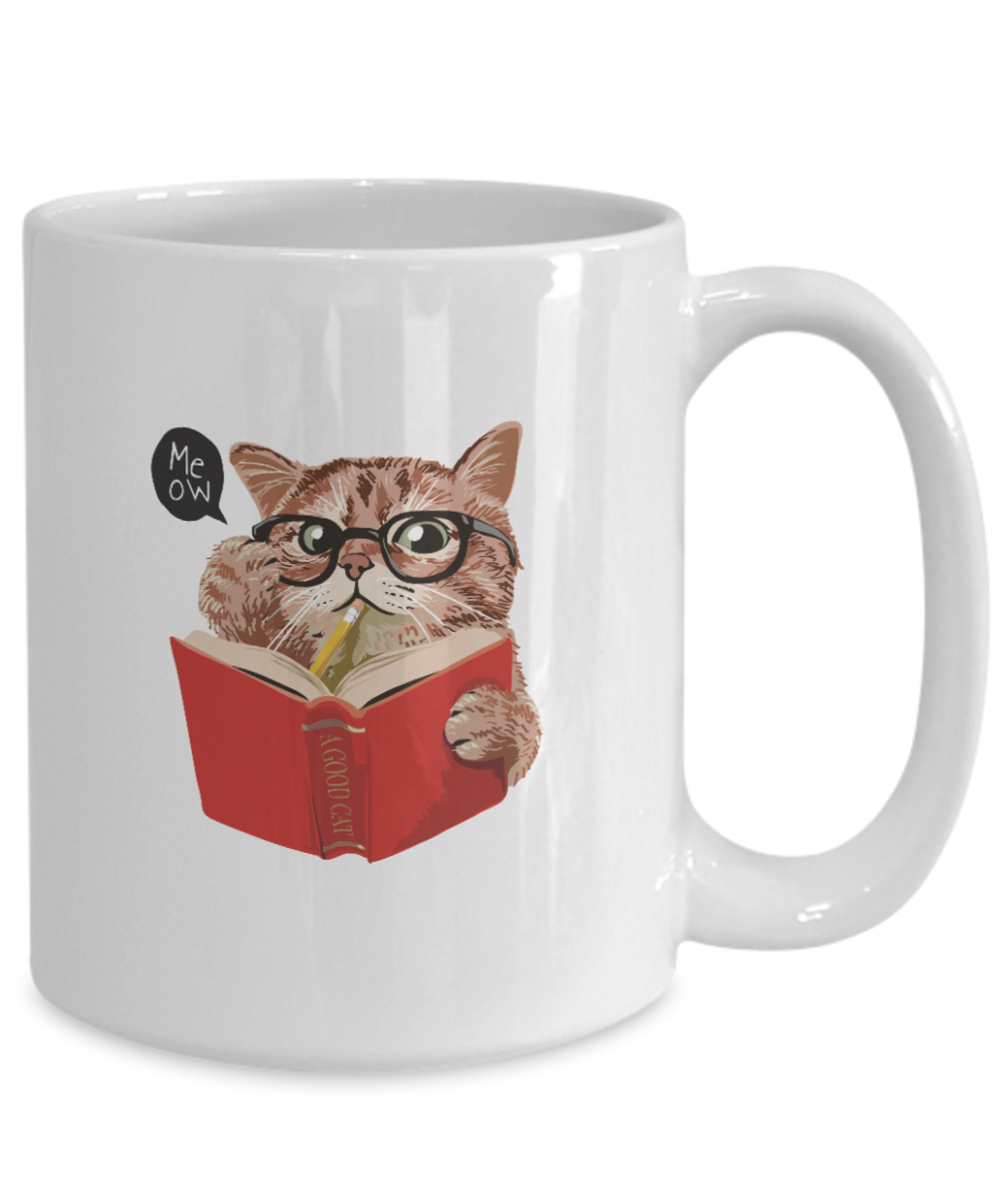 Cat Mug, Cat Gift, Cat Owner Gift, Funny Cat Coffee Mug, 15oz Mug, ma tinmico