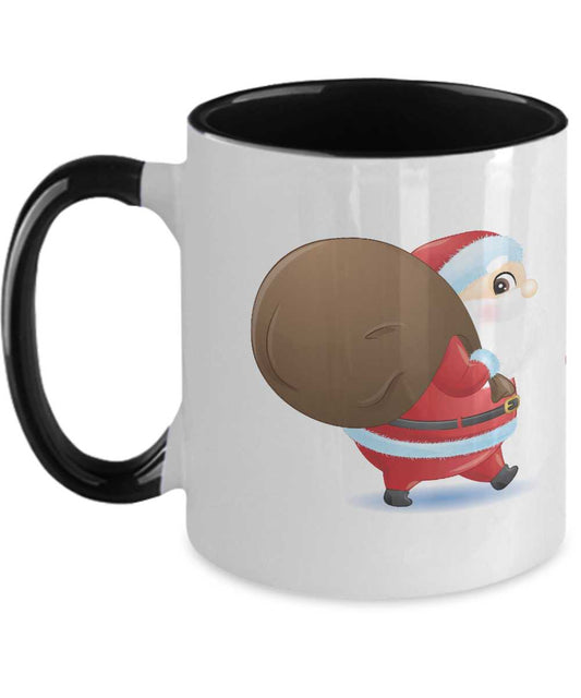 Christmas Mugs Two Tone 11oz mug tinmico