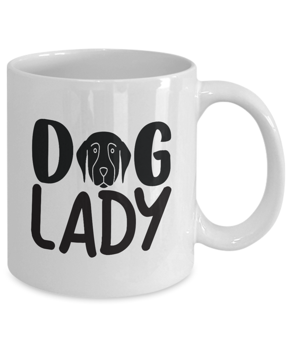 Crazy Dog Lady Mug, Personalisable Mug, Dog Lover Mug, Gift Mug, Custom Mug, Personalised - Gift, Mug, Dog Mug, Dog Lady, 11 oz Mug tinmico