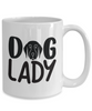 Crazy Dog Lady Mug, Personalisable Mug, Dog Lover Mug, Gift Mug, Custom Mug, Personalised - Gift, Mug, Dog Mug, Dog Lady, 15oz Mug tinmico