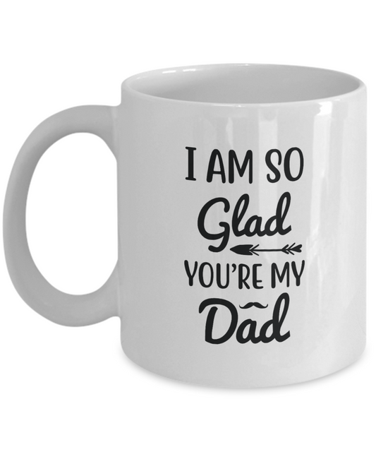 Dad mug, Birthday For Dad On Fathers Day Dear Stepfather Mugs For Dads 11 oz ,Funny White Coffee Mug Dad From Daughter For Best Dad Ever, ma tinmico