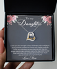 Daughter Birthday Gift,Love Dancing Necklace To My Daughter, Gift For Daughter from Mom, Mother - Daughter Gift, Christmas Gift To Daughter tinmico