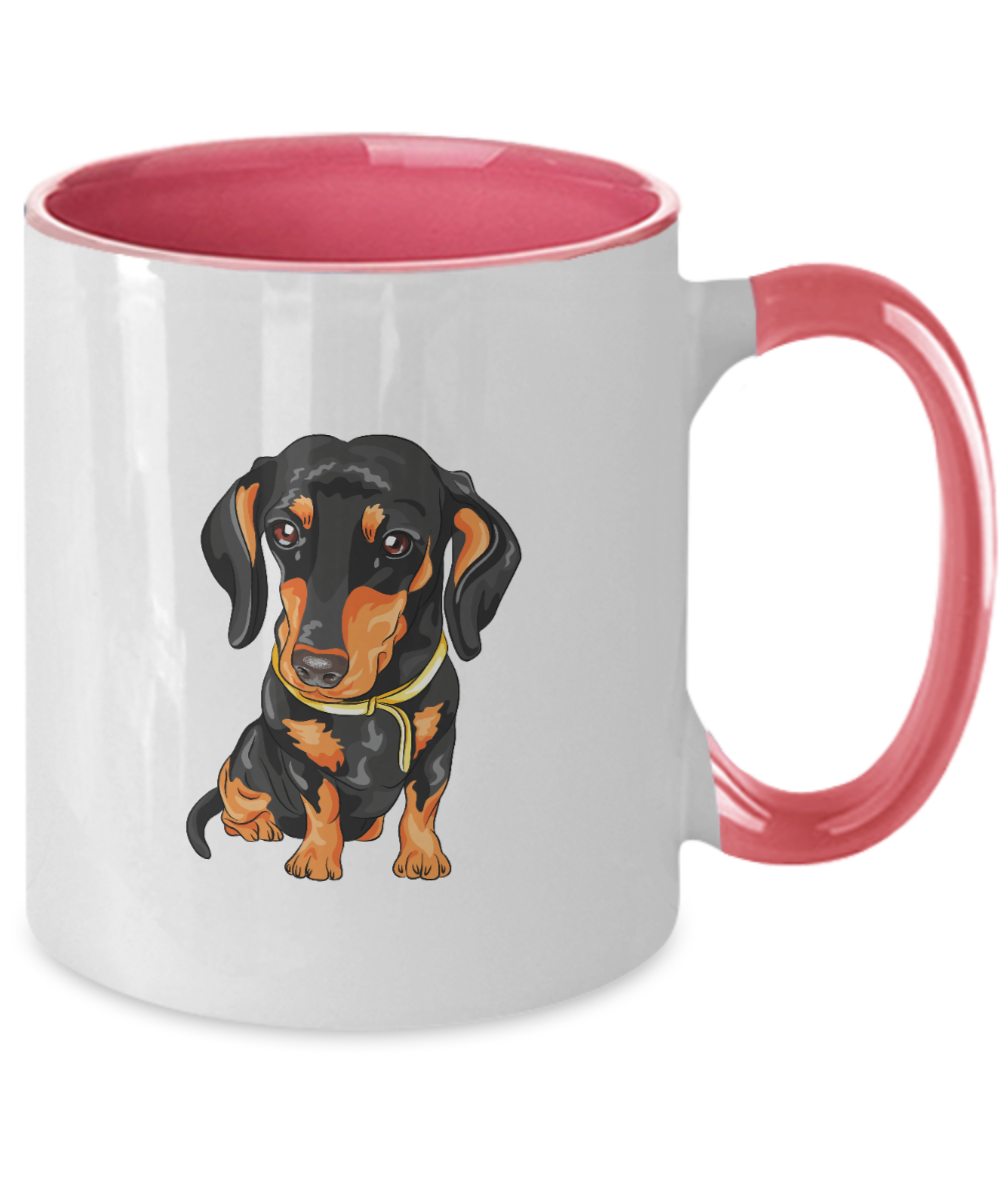 Dog dad gift, dad dog, dog dad mug, dog mug, dog gift, dog dad coffee mug, best dad dog, dad of dogs, the dog dad, two tone 11 oz mug, ma tinmico