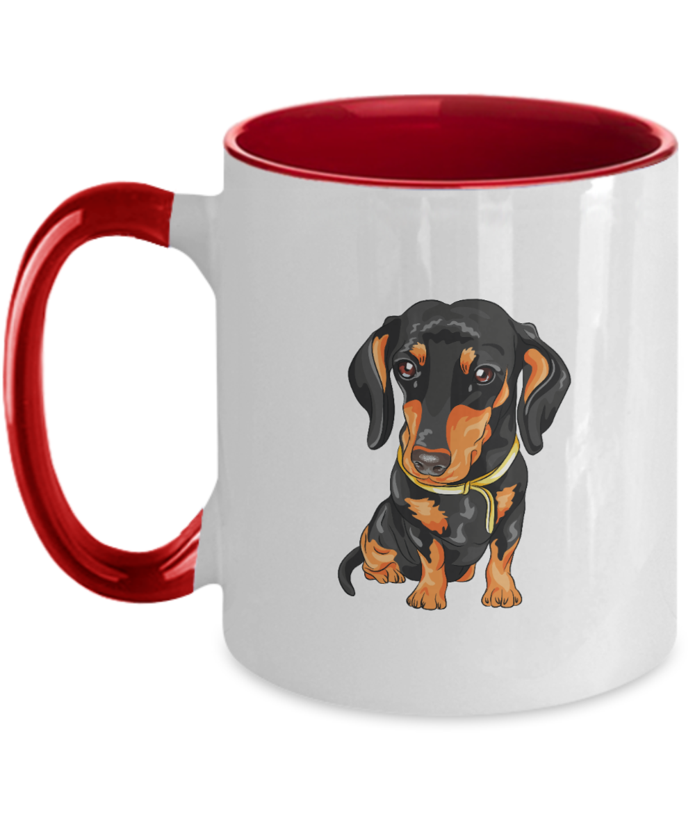 Dog dad gift, dad dog, dog dad mug, dog mug, dog gift, dog dad coffee mug, best dad dog, dad of dogs, the dog dad, two tone 11 oz mug, ma tinmico