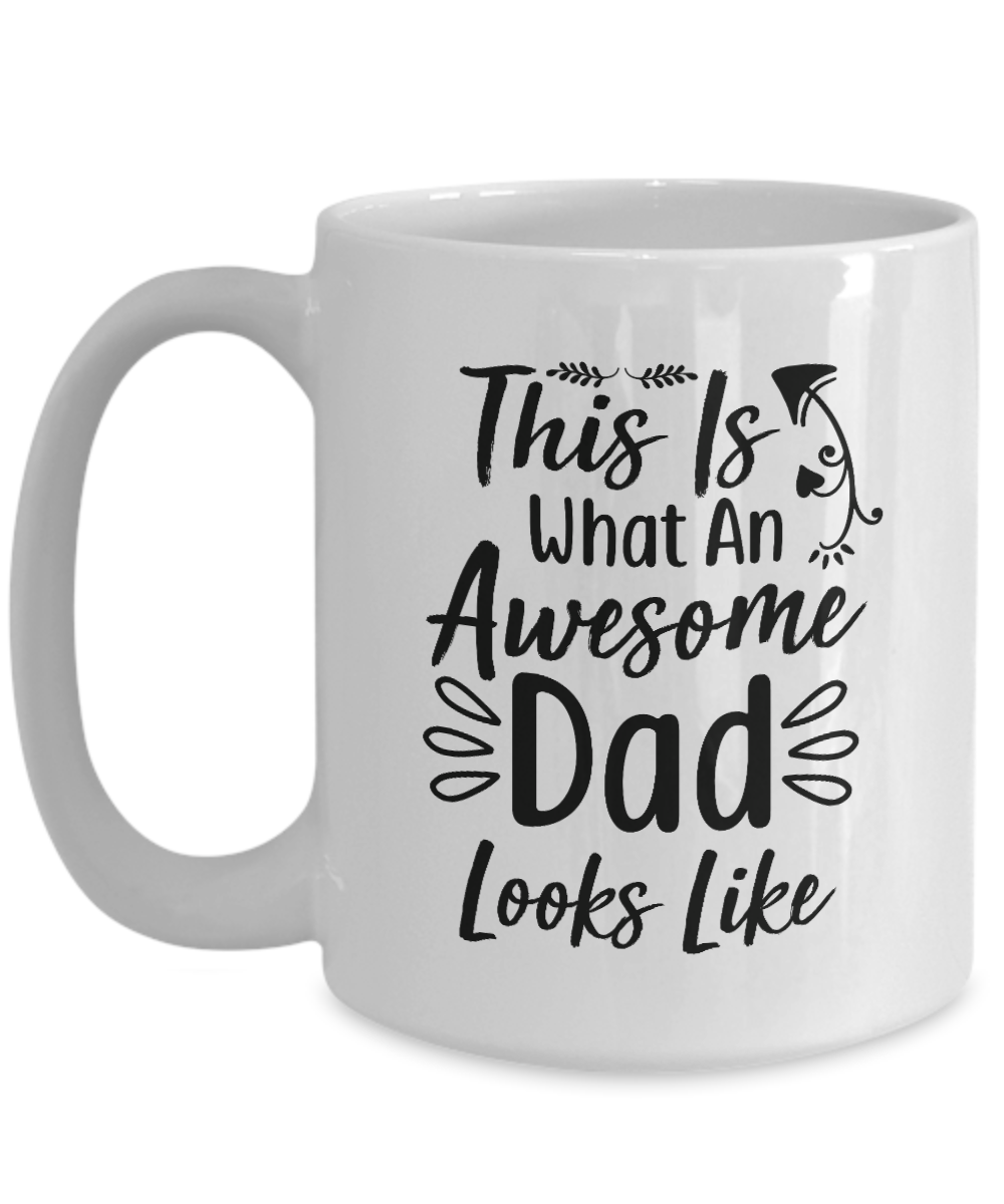 Fathers day gift, Personalised Mug, First Fathers Day, Gift for Dad, 15oz, ma tinmico