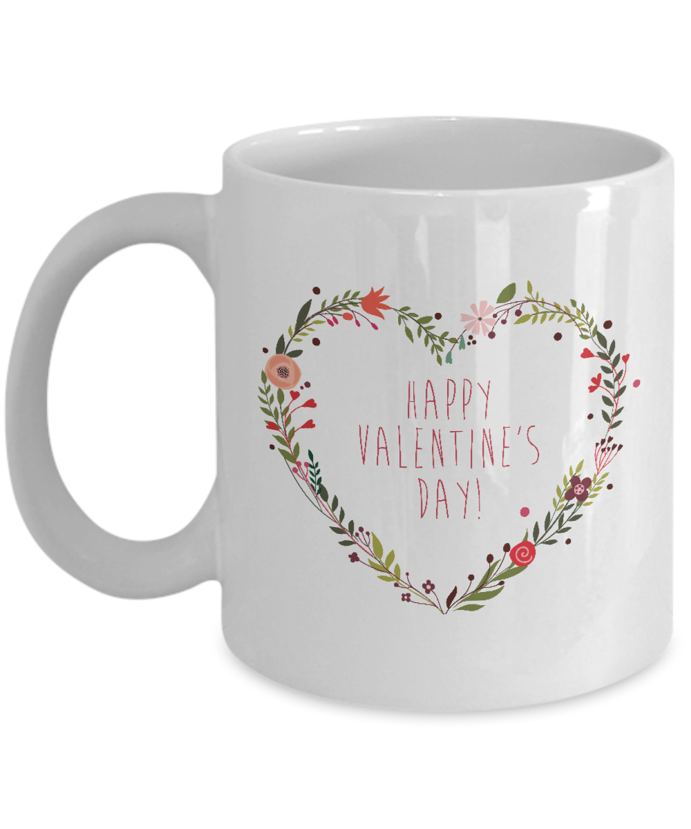 Funny Mug,Coffee Mug, Happy Valentine's Day Mug, Valentine Gift, Gift For Husband Wife, Gift For Him Her, 11 oz tinmico