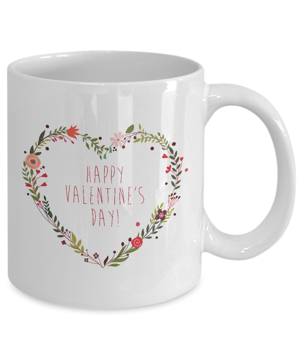 Funny Mug,Coffee Mug, Happy Valentine's Day Mug, Valentine Gift, Gift For Husband Wife, Gift For Him Her, 11 oz tinmico