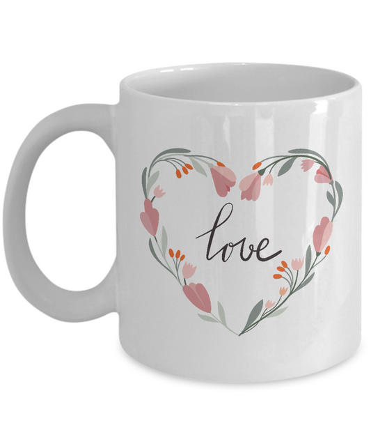 HAPPY VALENTINE'S DAY Mug,Valentine's Day,Christmas, Valentine's Day gifts,Coffee Mug,11 oz tinmico