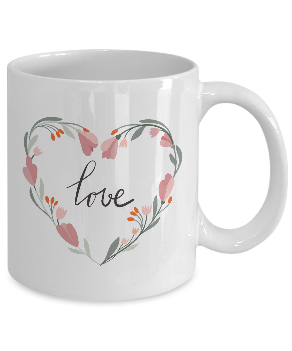 HAPPY VALENTINE'S DAY Mug,Valentine's Day,Christmas, Valentine's Day gifts,Coffee Mug,11 oz tinmico