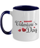 Happy Valentines Day Gifts ,Valentines Day Love You Birthday Christmas Gift Two Tone Coffee Mug 11 oz tinmico