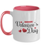 Happy Valentines Day Gifts ,Valentines Day Love You Birthday Christmas Gift Two Tone Coffee Mug 11 oz tinmico