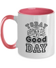 Have a Nice Day - Funny Birthday or Christmas Gift - Sarcastic Gag Presents- 11 oz Two Tone Coffee Mug Tea Cup White tinmico