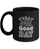 Have a Nice Day Funny Coffee Mug, Funny Cup with Middle Finger 11 oz tinmico