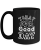 Have a Nice Day Funny Coffee Mug, Funny Cup with Middle Finger 15 oz tinmico