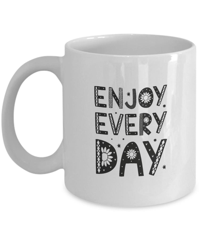 Have a Nice Day Middle Finger Coffee Mug, Funny Gift, 11oz mug tinmico