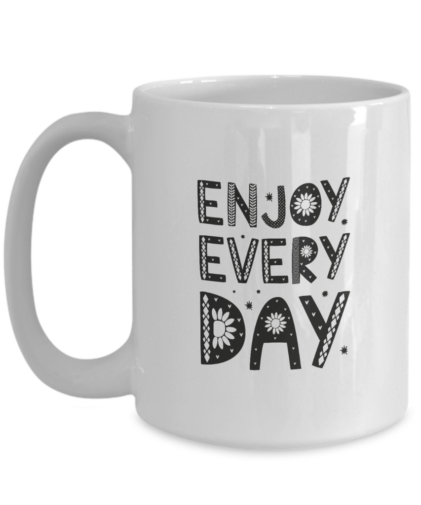 Have a Nice Day Middle Finger Coffee Mug, Funny Gift, 15oz mug tinmico