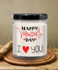 I Love You,Happy Valentines Day ,Valentines Day Gift for Her,Personalised Scented Soy Candle, Handmade Valentine's tinmico