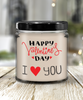 I Love You,Happy Valentines Day ,Valentines Day Gift for Her,Personalised Scented Soy Candle, Handmade Valentine's tinmico